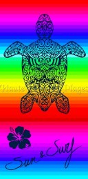 serviette de plage tortue